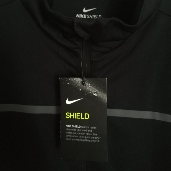 Nike New Women's Black Golf Shield Jacket - Size L - Picture 5 of 9